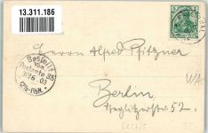 65343 W6228 Rauenthal , Rheingau 1903 - Nassauer Hof