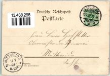 76307 W7501 Spielberg , Baden 1898 - Kirche Gasthaus zum Adler Gasthaus zur Traube Ruine St. Barbara Gasthaus zur Sonne