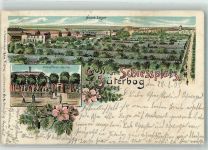 14913 O1700 Jüterbog 1905 Gebrauchsspuren Schießplatz Unteroffizier Kasino Neues Lager