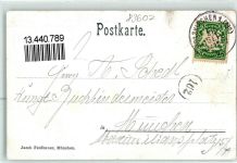 83607 W8150 Holzkirchen , Oberbay 1902 - Gasthaus Großer Theatersaal der Oberbrauerei