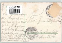 14913 O1700 Jüterbog 1905 Gebrauchsspuren Schießplatz Unteroffizier Kasino Neues Lager