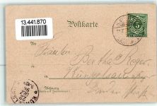 89143 W7902 Blaubeuren 1896 Lithographie Blautopf Klosterkirche Ruckenschloß