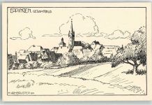 75031 W7519 Eppingen 1915 Künstlerkarte sign. H. Armbruster