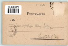 09557 O9380 Flöha Lithographie Königl. Amtshauuptmannschaft Bahnhof Gasthof Augustusberg