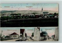 79771 W7895 Grießen , Baden 1911 - Schule, Hauptstrasse, Strassenpartie, AK