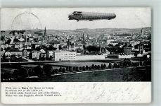 07545 O6500 Gera 1909 - Zepelin