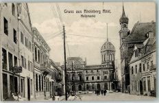 47495 W4134 Rheinberg 1910 - Holzmarkt