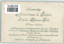 Zatec Saaz Lithographie Ringplatz Schulgebäude Josefs-Denkmal