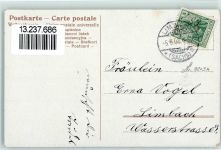 vermenschlicht Pfingsten AK Maikäfer 1908 Lithographie