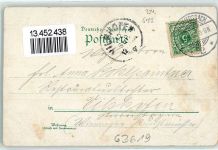 63619 W6482 Bad Orb 1897 Lithographie Saline Kinderheilanstalt Amtsgericht Gasthaus Huller Phillipsquelle
