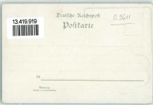 08396 O9611 Waldenburg , Sachs Lithographie Schloss Rathaus Kaiser Wilhelm-Platz mit Denkmal Kriegerdenkmal