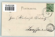 75446 W7135 Wiernsheim 1898 - Gasthaus Zum Waldhorn