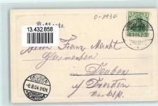 01744 O8230 Dippoldiswalde 1904 - Logierhaus Paradies König Johann-Turm