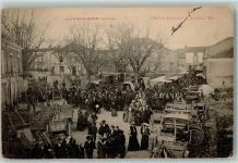 47150 Lacapelle-Biron 1904 - Marktszene La Foire AK