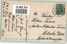 S.M.S. Prinz Adalbert Flaggen Verlag Gebr. Lempe Nr. 1241 a/9 Marine WK I 1909