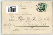 04103 O7000 Leipzig 1904 Lithographie Peterstraße während der Messe