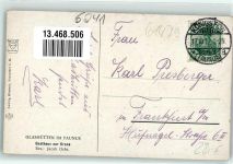 61479 W6246 Glashütten , Taunus 1912 - Gasthaus zur Krone