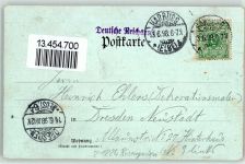 21224 W2107 Rosengarten , Forstamt, Kr Harburg 1898 Lithographie Aussichtsturm Eichenzweig Ort handschriftlich