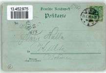 02826 O8900 Görlitz , Neiße Lithographie / Mondschein Marienplatz Viadukt Kanonen-Denkmal