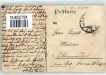 04720 O7300 Döbeln 1910 Lithographie Kaserne I. und II. Bataillon Wache Wachsoldat Offiziercasino