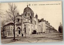 Dijon La Synagogue Synagoge 1923