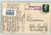 31832 W3257 Springe , Deister - Köhler's Hotel Oldtimer Cabrio Plakate