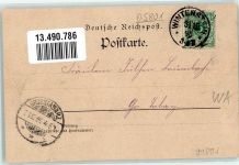 99891 O5801 Winterstein , Thüringerw 1896 Lithographie / Künstlerkarte Hohe Heide Treppenstein Gasthaus zum Hirsch sign. Anton