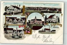 93354 W8427 Siegenburg - Schlöß'l Oberer Marktplatz Hopfenhalle Hopfenpräparir-Anstalt