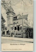W3400 Göttingen , Niedersachs Cheruskerhaus AK Studentika 1905