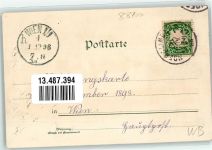 86720 W8860 Nördlingen 1898 Lithographie Hotel Zur Krone Postgebäude Gasthaus Zum Weißen Ross Rieser Tracht Kloster Maria Stern Stiftungskirche Rathaustreppe