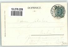Prag Praha 1906 Künstlerkarte sign. Ort lt. Stempel