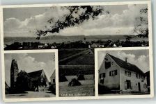 89299 W7919 Unterroth b Illertissen - Heustapel Kirche