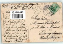 53945 W5378 Rohr , Eifel 1911 Gebrauchsspuren Kirche Pastorat Rinderweide