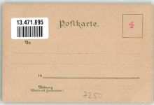 71229 W7250 Leonberg , Württ 1897 Lithographie Marktbrunnen Engelberg