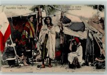 Tolderia de Indios Chinipis-Chaco Motiv Argentinien 1912