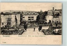 W6100 Darmstadt Künstlerkolonie Kunstgeschichte Darmstadt 1904 Gebrauchsspuren