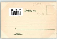 59063 W4700 Hamm , Westf 1898 Lithographie Rietengarten Silverberg Feldhaus