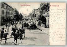 38820 O3600 Halberstadt 1907 - Seydlitzstraße Reiter Aufzug