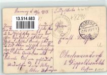 01917 O8290 Kamenz 1914 Foto AK Gasthaus Stadt Wachhäuschen Berlin Feldpost Inf. Ersatz-Batall.
