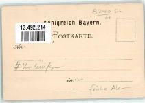 83346 W8221 Schellenberg , Chiemgau Lithographie Vorläufer Gasthaus zur Forelle Almbach-Klam frühe AK
