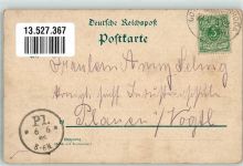 99885 O5806 Luisenthal , Thür 1898 Lithographie Stutzhaus Ruine Käfernburg Forsthaus Langenburg Bahnpost Zug 542