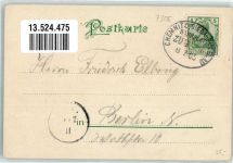 04736 O7305 Waldheim , Sachs Lithographie Kgl. Strafanstalt Obermarkt Neues Rathaus