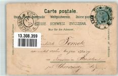Die Jungfrau Verlag Künzli Diemer, Z. 1905 Lithographie / Künstlerkarte