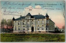 08451 O9630 Crimmitschau 1915 Foto AK Kleinhessen Gasthauszur Krippe
