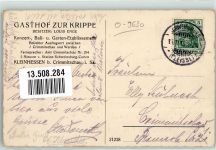 08451 O9630 Crimmitschau 1915 Foto AK Kleinhessen Gasthauszur Krippe