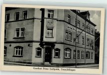 91757 W8830 Treuchtlingen Gebrauchsspuren Gasthaus zum Prinz Luitpold Foto AK