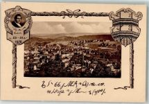 08280 O9400 Aue , Sachs Sonderstempel Wappen Passepartoutkarte