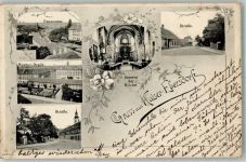 1110 Wien 11. Bezirk, Simmering 1914 - Kaserne Montur-Depot Straße Kirche innen Kaiser Ebersdorf