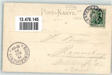 88639 W7794 Sentenhart 1906 - Bahnhof