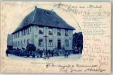 77716 W7612 Haslach im Kinzigtal 1900 - Gasthaus zur Kanone Gedicht